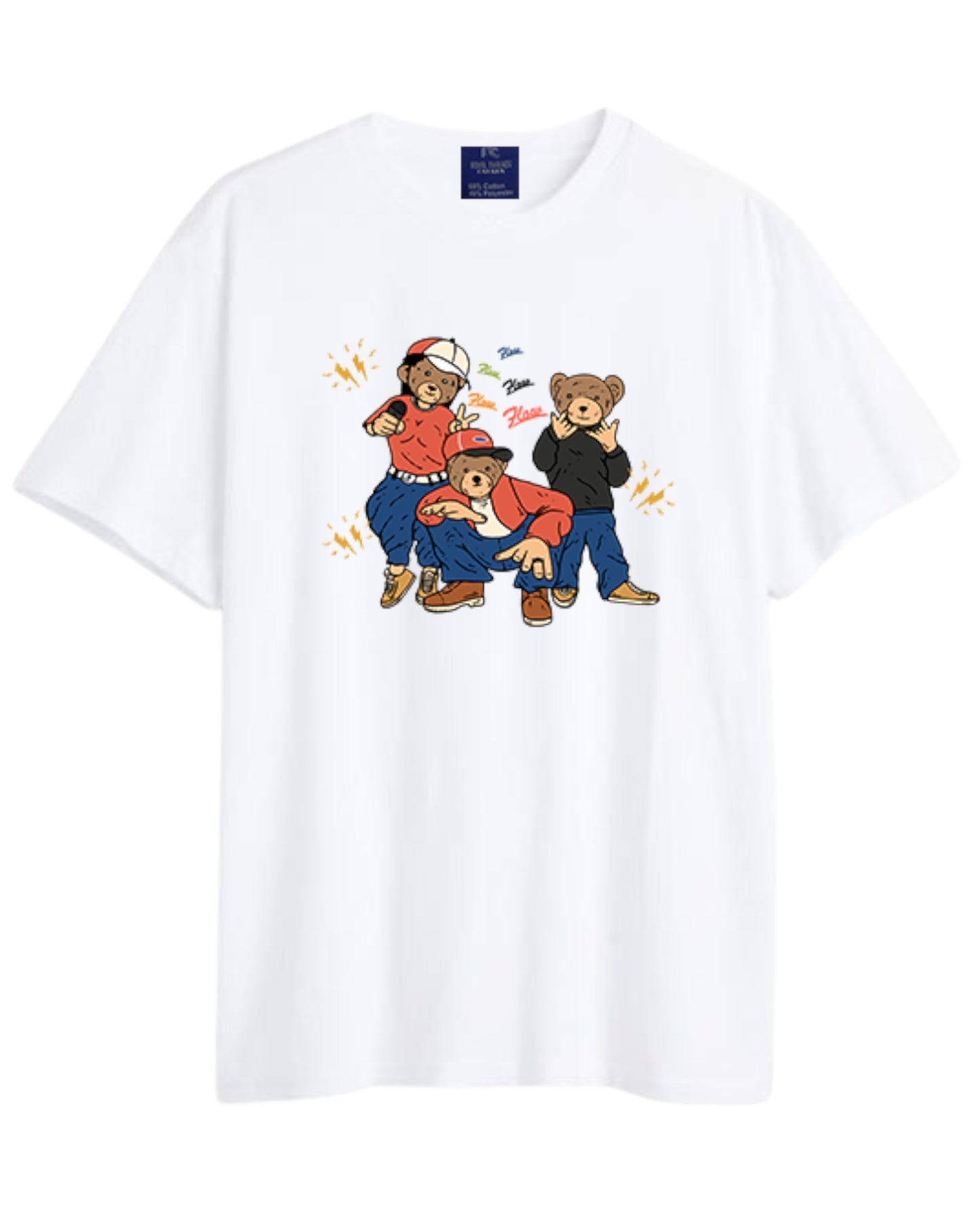 Men's 3 Stooges Graphic Printed Cotton T-shirt