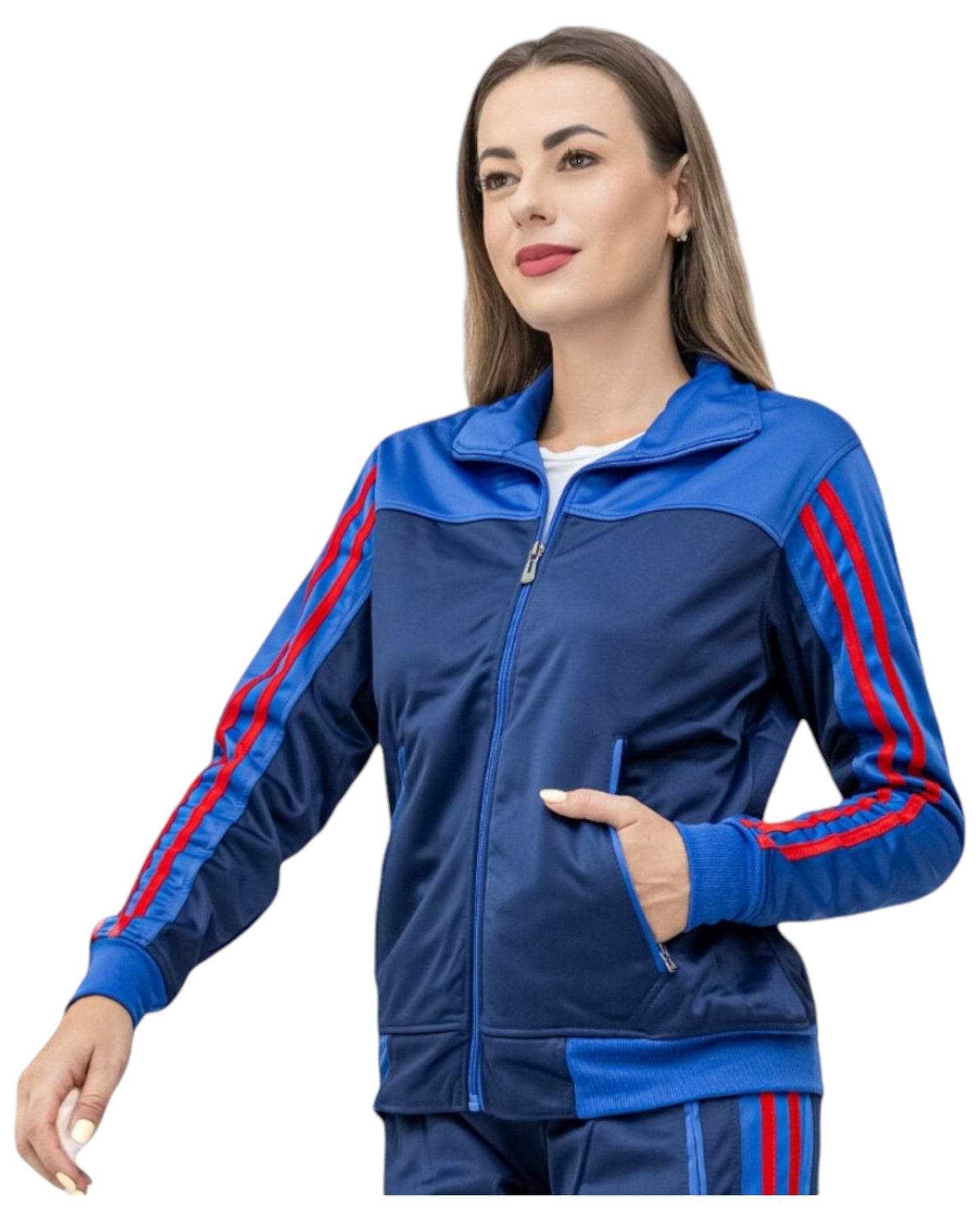 Women’s 2piece Tracksuit set Track Jacket & Track pants matching outfit