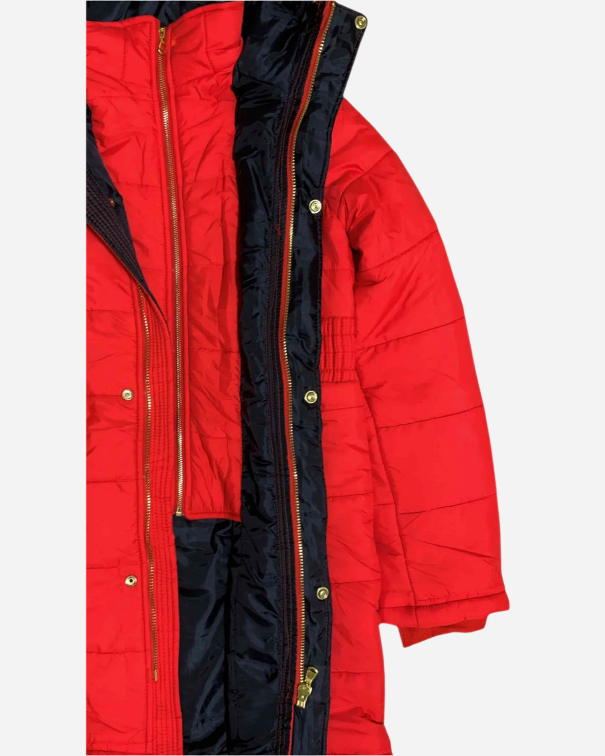 Women’s Warm Winter Coat Puffer Jacket with Removable Fur – alternate view 16