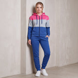 Women’s ColorBlock Zip-Up Sweatsuit