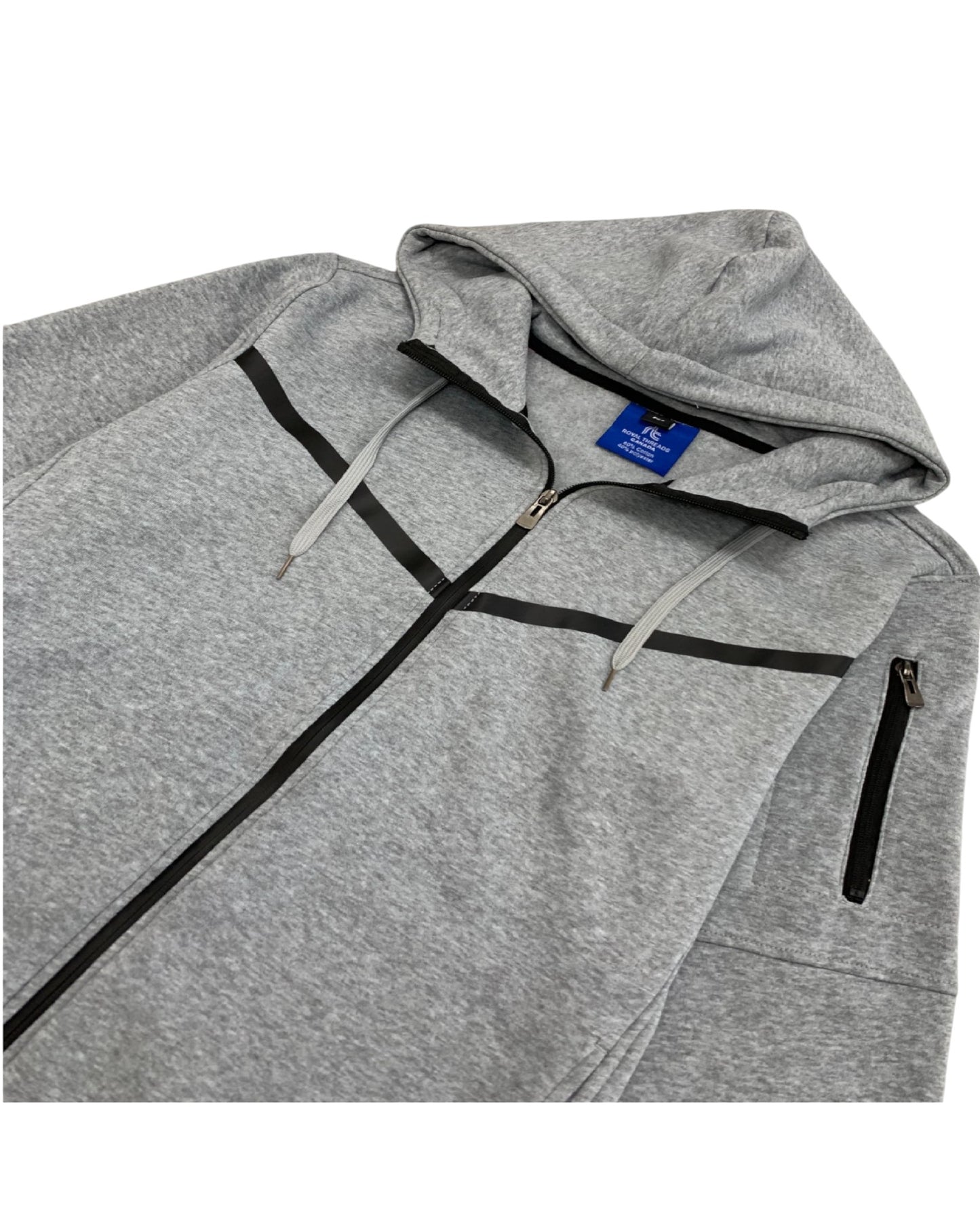 Men’s Solid Tech Fleece Spring Hoodie