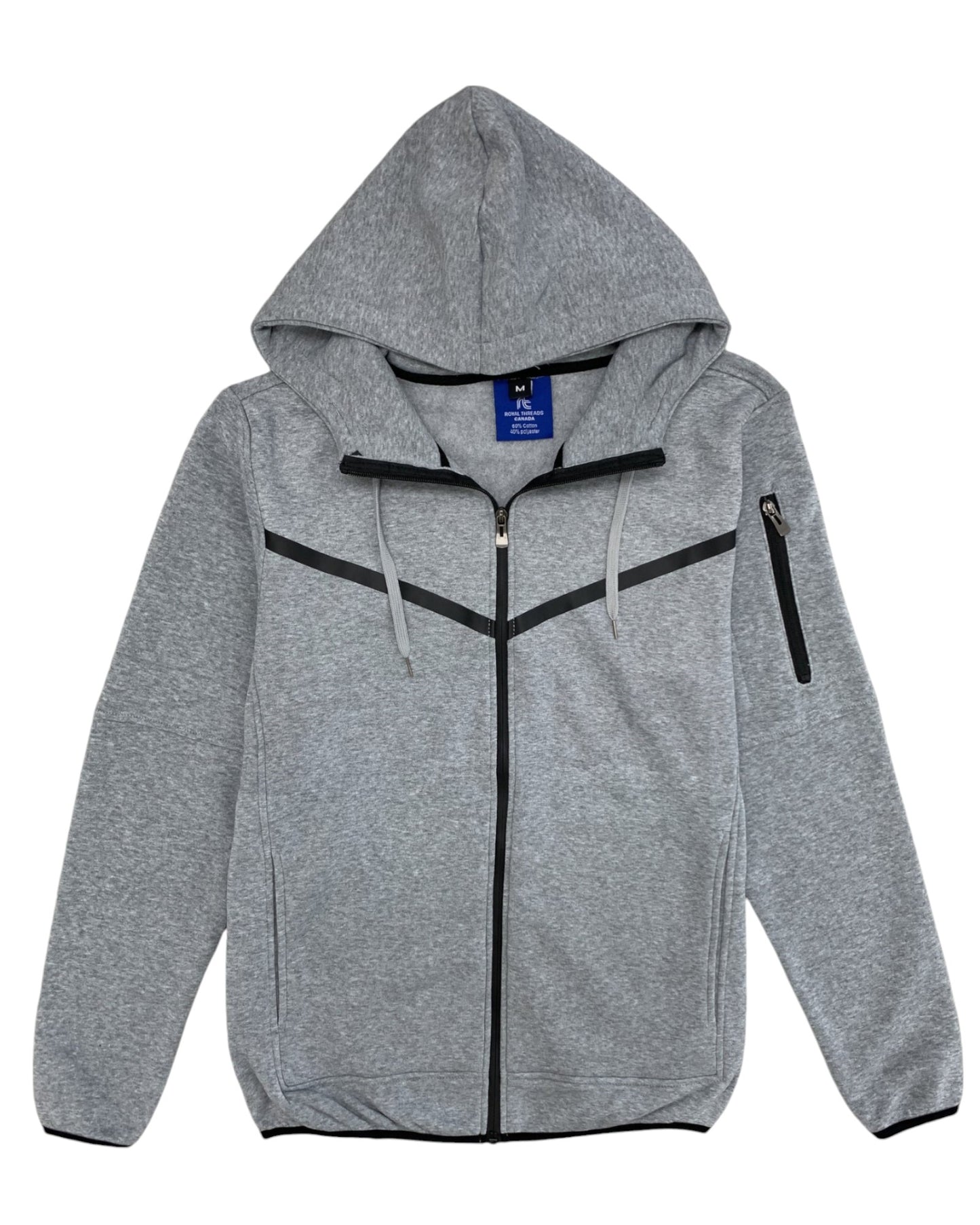 Men’s Solid Tech Fleece Spring Hoodie