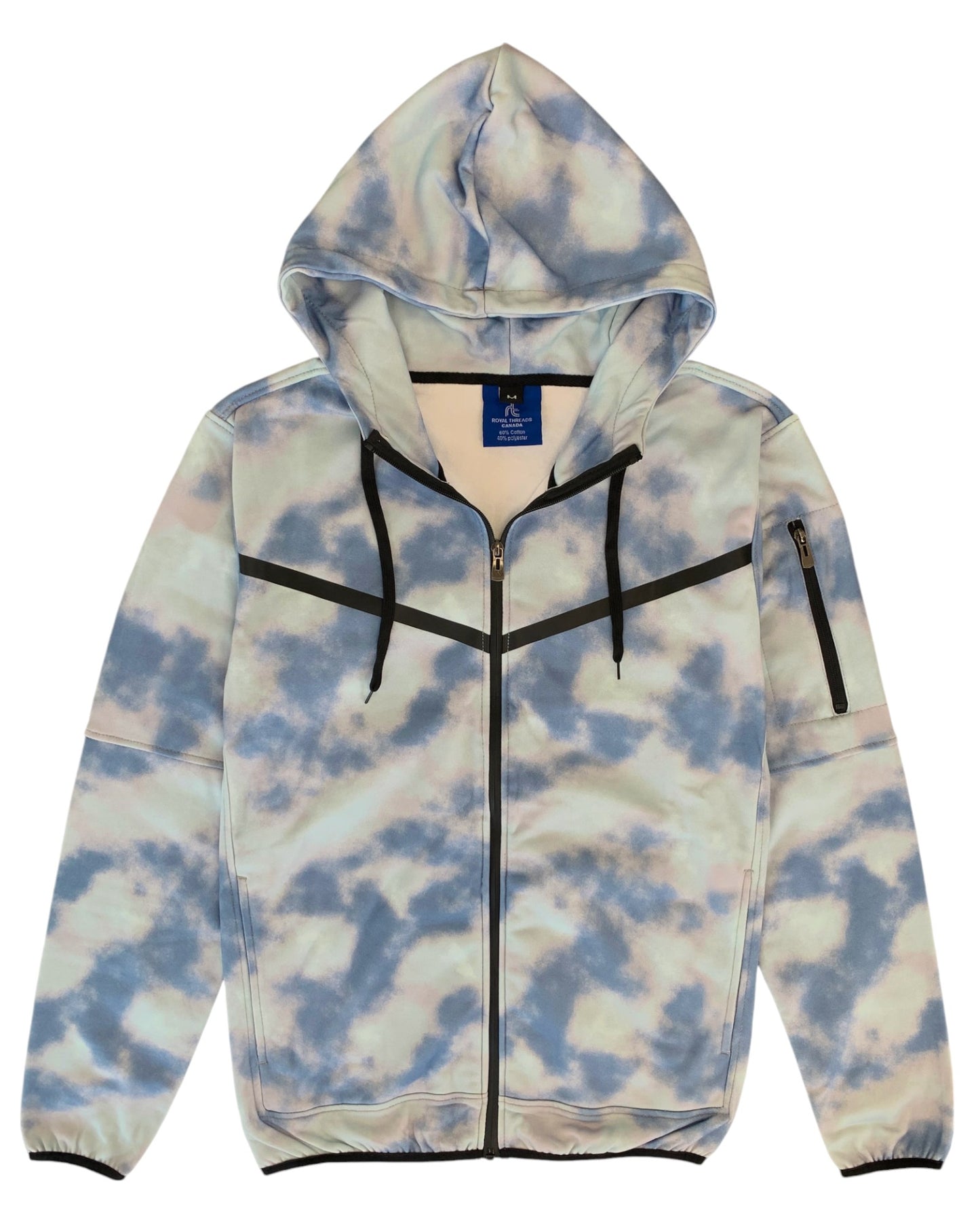 Men’s Printed Tech Fleece Spring Hoodie