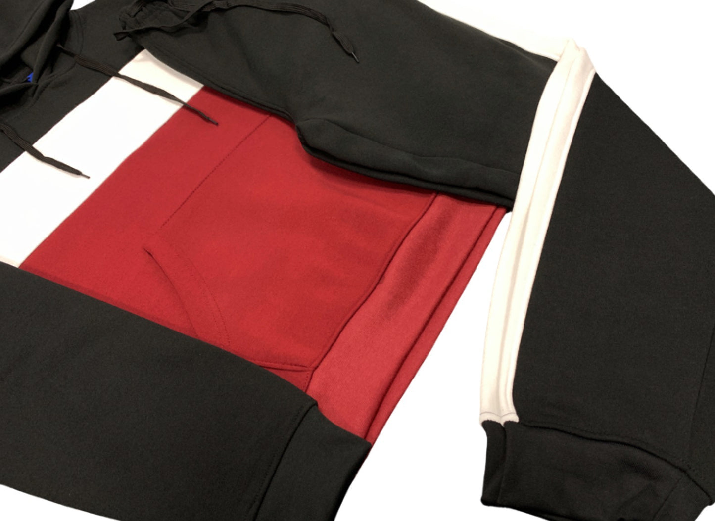 Royal Threads Canada Men’s 2-piece Winter Fleece Sweatsuit Pullover Hoodie & Jogger Sweatpants