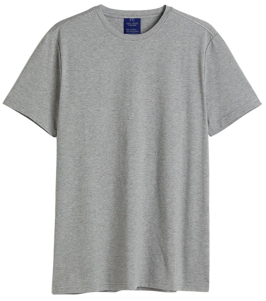 Men’s Essentials Crew Neck Short Sleeve Basics Solid T Shirt