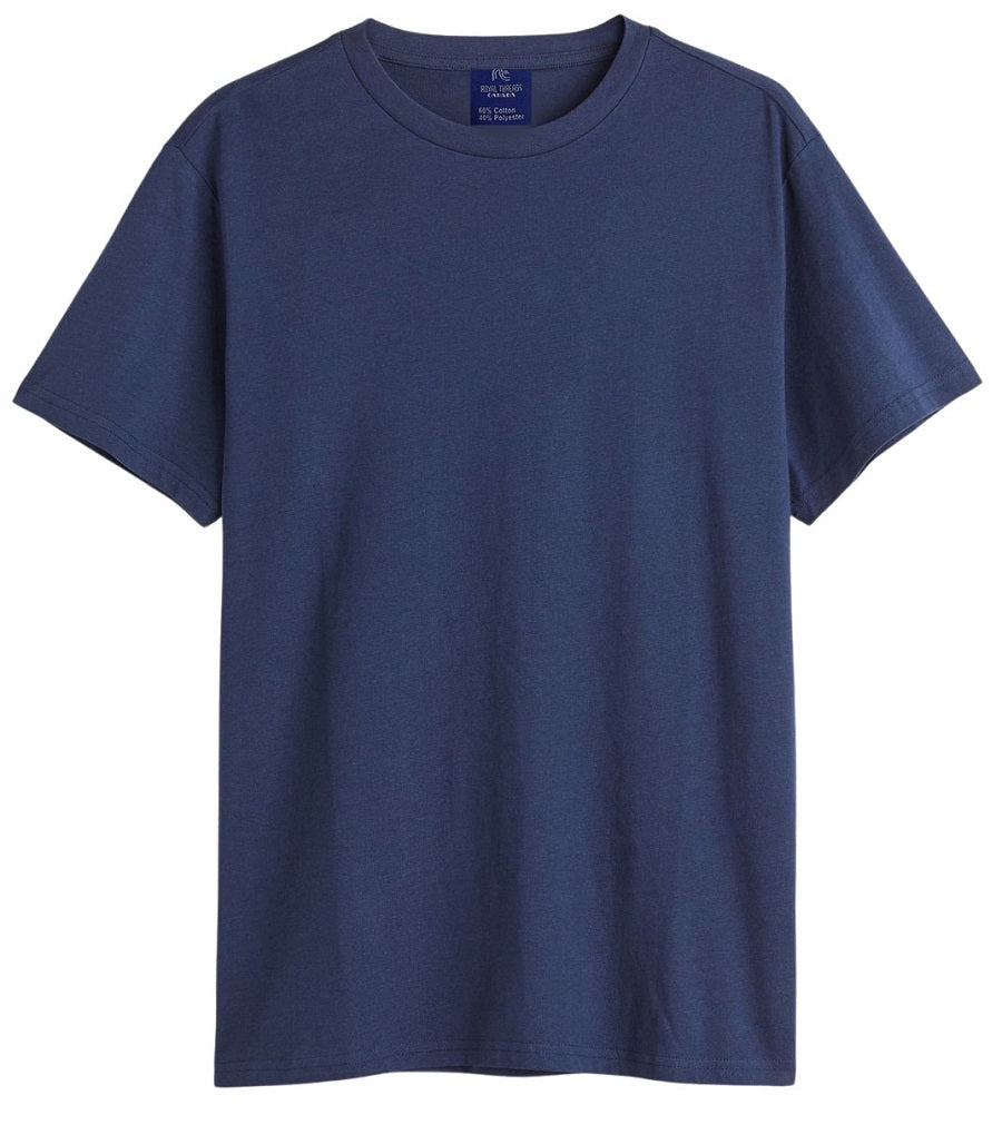 Men’s Essentials Crew Neck Short Sleeve Basics Solid T Shirt
