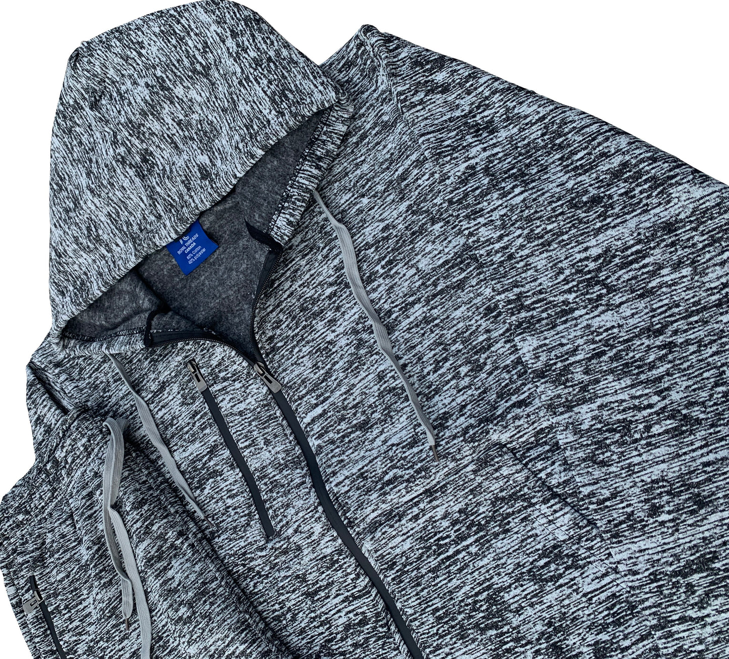 Royal Threads Canada Men’s Warm Winter Tech Fleece Sweat Jacket Sweatpants Jogger Outfit