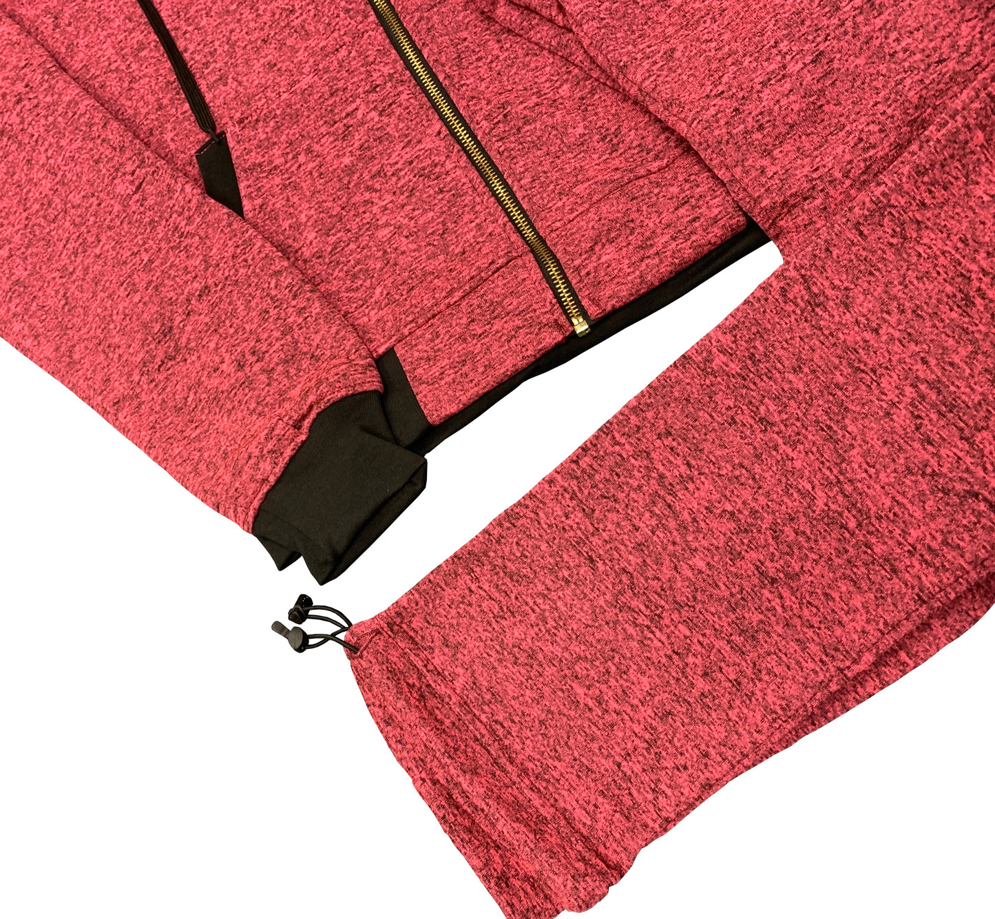 Royal Threads Canada Women’s Flora zip up Soft fleece Hoodie Sweatshirt with Sweatpants
