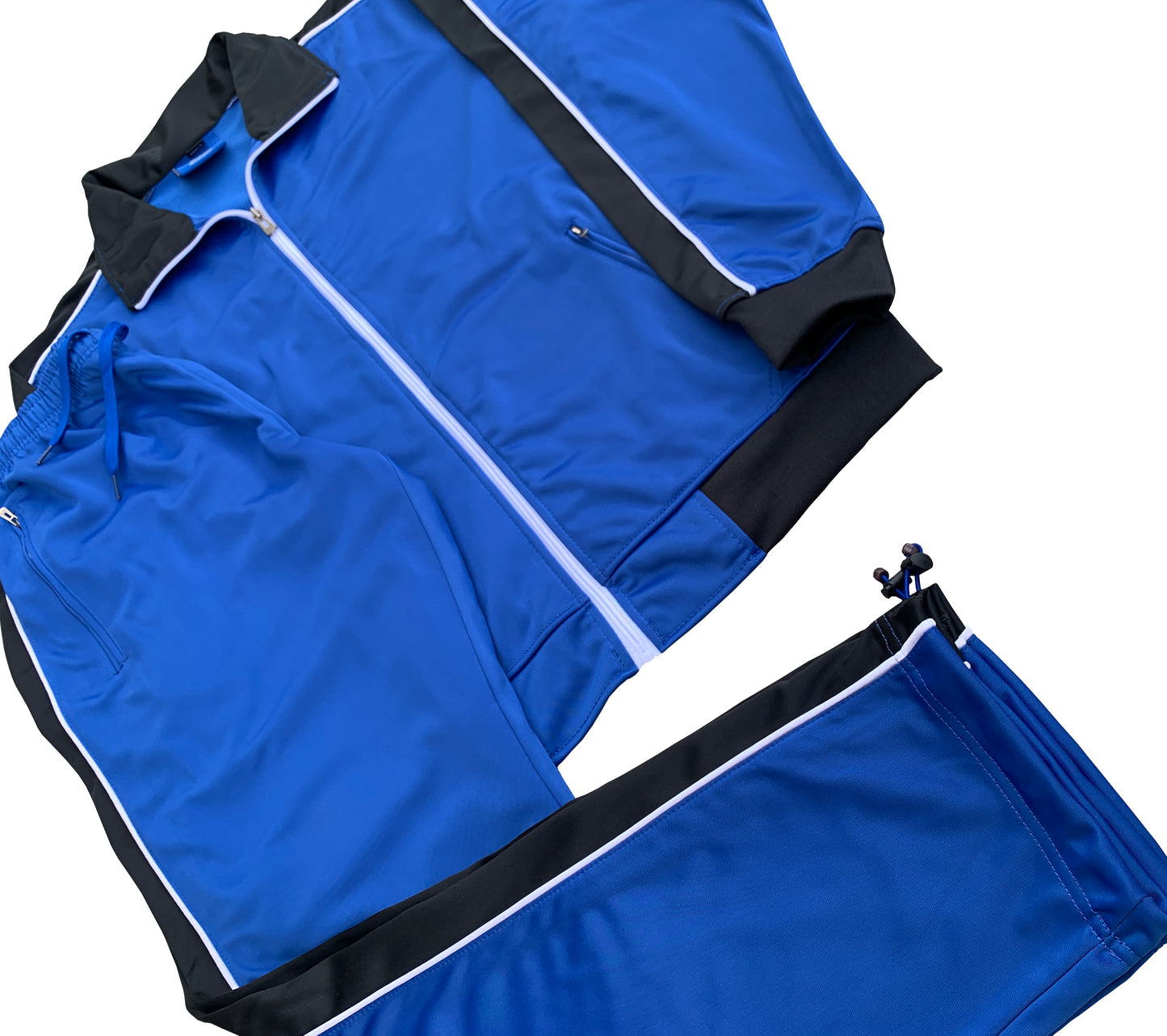 Men’s 2-piece Tracksuit Series Three Activewear Slim Fit pants with Track Jacket Matching Suit