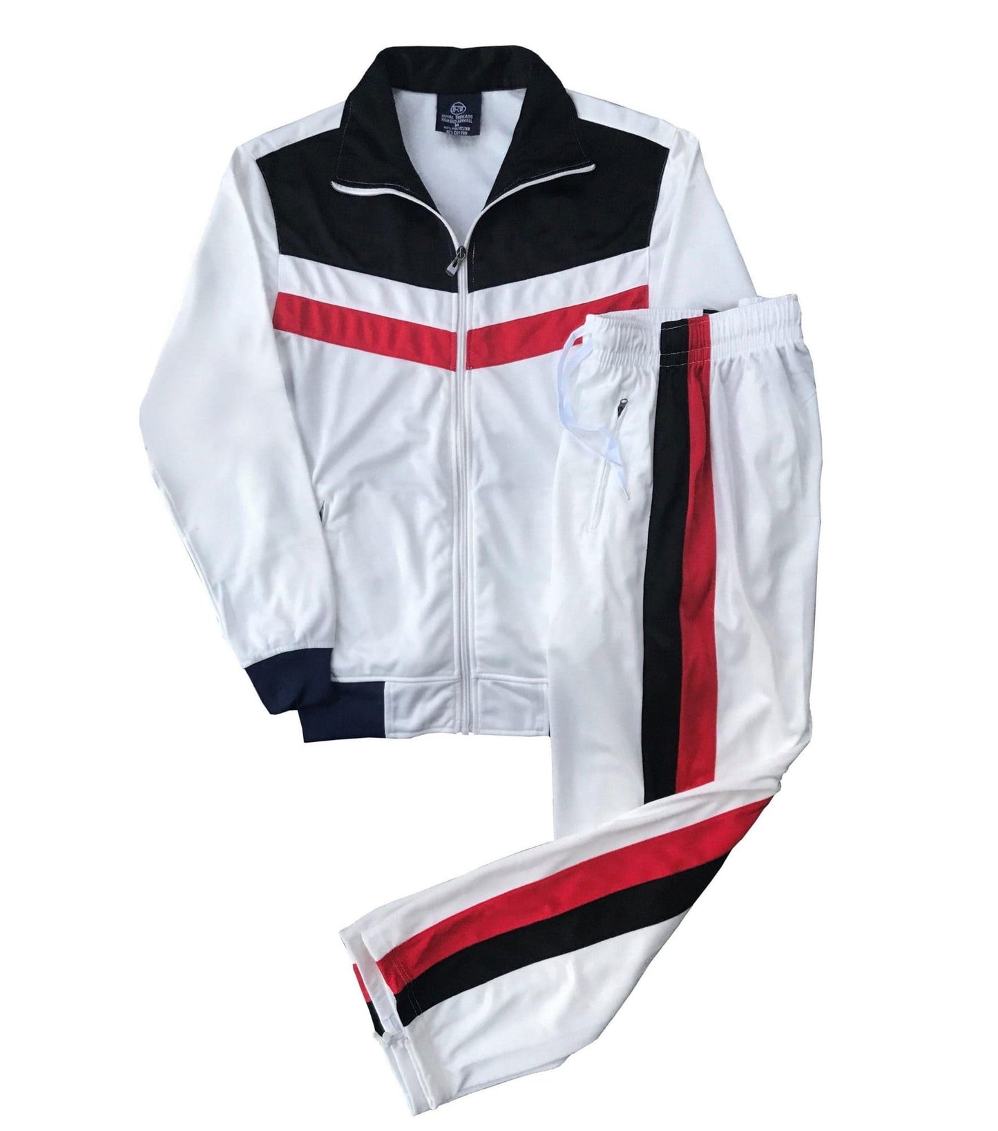 Men's rtGlad Activewear Track Pant and Track Jacket Sports Jogger Athletic Debut 90's Outfit Set