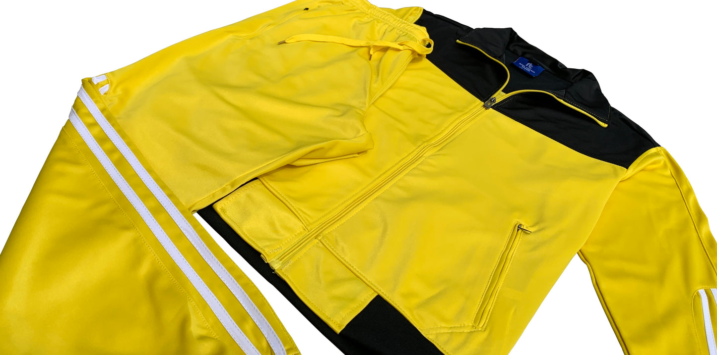 Men’s Velocity Track Jacket Track Pants Jogger Activewear Tracksuit Outfit
